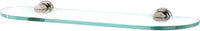 Infinity Bath 18'' Glass Shelf w/Brackets A8750-18-PN