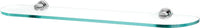 Infinity Bath 24'' Glass Shelf w/Brackets A8750-24-PC