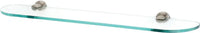 Infinity Bath 24'' Glass Shelf w/Brackets A8750-24-SN