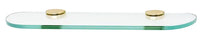 Euro Bath 18'' Glass Shelf w/Brackets A8950-18
