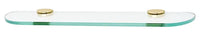 Euro Bath 24'' Glass Shelf w/Brackets A8950-24