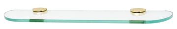 Euro Bath 24'' Glass Shelf w/Brackets A8950-24