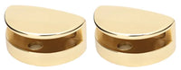 Euro Bath Glass Shelf Brackets Only A8950