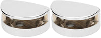 Euro Bath Glass Shelf Brackets Only A8950-PC