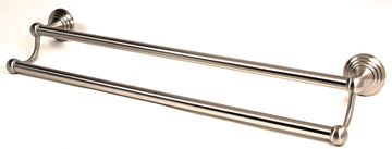 Embassy Bath 24'' Double Towel Bar A9025-24-SN