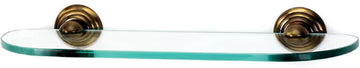 Embassy Bath 18'' Glass Shelf w/Brackets A9050-18