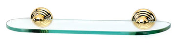 Embassy Bath 18'' Glass Shelf w/Brackets A9050-18