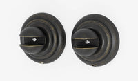 Embassy Bath Glass Shelf Brackets Only A9050-BARC