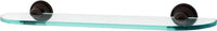 Yale Bath 24'' Glass Shelf w/Brackets A9250-24-CHBRZ
