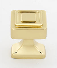 Cube 1 1/4'' Knob A985-14-PB
