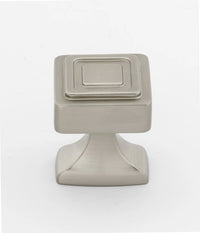 Cube 1 1/4'' Knob A985-14-SN