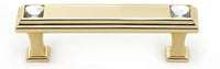 Swarovski Crystal 3'' Crystal Pull C213-3-GLD