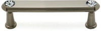 Swarovski Crystal 3 1/2'' Crystal Pull C214-35-SN