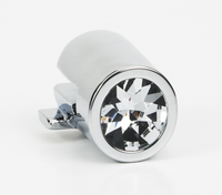 Ring Pull Round Crystal Post Only Dia 16.0mm C2661-PC