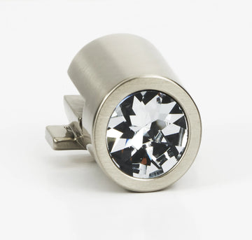Ring Pull Round Crystal Post Only Dia 16.0mm C2661-SN