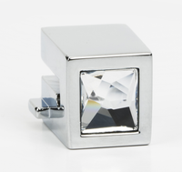 Ring Pull Square Crystal Post Only SQ14.0mm C2670-PC