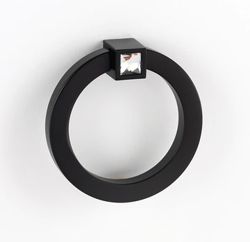 Ring Pull Square Crystal Post Only SQ16.0mm C2671