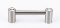 Contemporary I Crystal 3'' Crystal Pull C715-3-SN