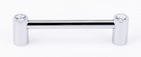 Contemporary I Crystal 4'' Crystal Pull C715-4