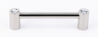 Contemporary I Crystal 4'' Crystal Pull C715-4-PN