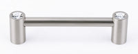 Contemporary I Crystal 4'' Crystal Pull C715-4-SN