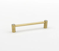 Contemporary I Crystal 6'' Crystal Pull C715-6-SB