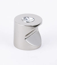 Contemporary I Crystal 1'' Crystal Knob C823-1-PN