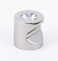 Contemporary I Crystal 3/4'' Crystal Knob C823-34-PN