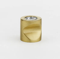 Contemporary I Crystal 3/4'' Crystal Knob C823-34-SB
