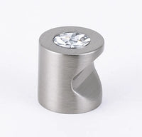 Contemporary I Crystal 3/4'' Crystal Knob C823-34-SN