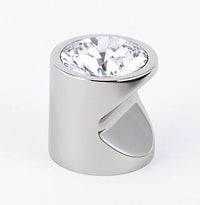 Contemporary II Crystal 1'' Crystal Knob C824-1-PN