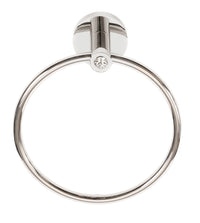 Contemporary I Crystal Bath Crystal Towel Ring C8340