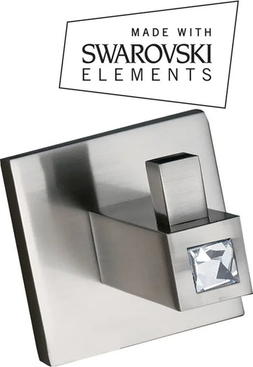 Contemporary II Crystal Bath Crystal Robe Hook C8480-SN