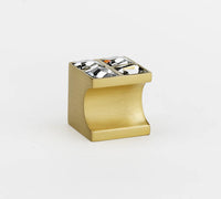 Contemporary II Crystal 1'' Crystal Knob C854-1-SB