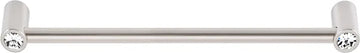 Contemporary I Crystal 8'' Crystal Appliance Pull CD715-8-SN