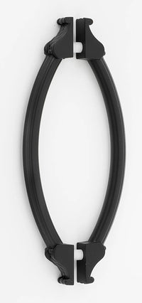 Fiore 6'' Back to Back Glass Door Pull G1476-6-BRZ