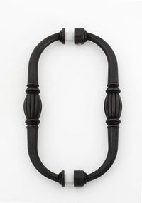 Tuscany 6'' Back to Back Glass Door Pull G234-6-BARC