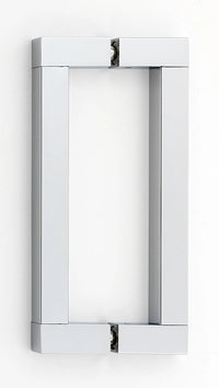 Block 6'' Back to Back Glass Door Pull G420-6-PC