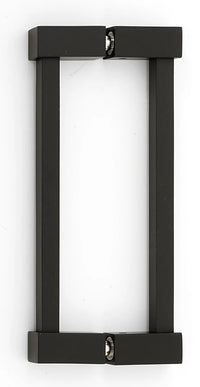 Contemporary II Back to Back Glass Door Pull G718