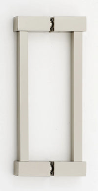 Contemporary II 6'' Back to Back Glass Door Pull G718-6-PN