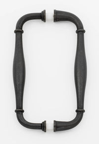 Charlie's 6'' Back to Back Glass Door Pull G726-6-BARC
