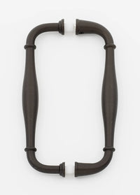 Charlie's 6'' Back to Back Glass Door Pull G726-6-CHBRZ