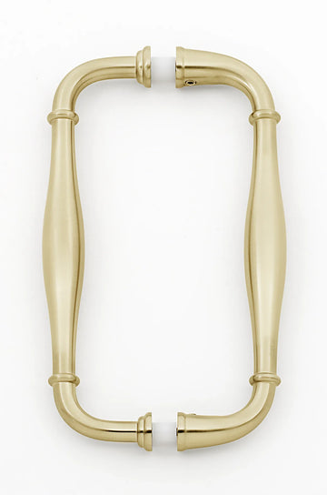 Charlie's 6'' Back to Back Glass Door Pull G726-6-SB