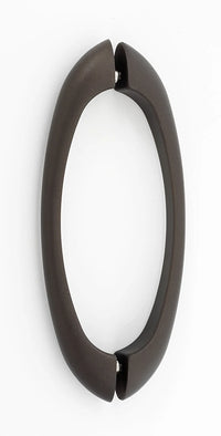 6'' Back to Back Glass Door Pull G855-6-CHBRZ