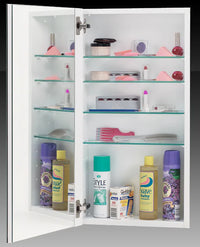 1000 Series WHITE CABINET W/POLISHED MC11344-W