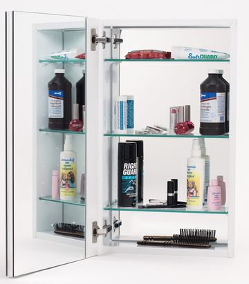 2000 Series WHITE CABINET W/BEVELED MC20244-W
