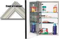 3000 Series STAINLESS STEEL CABINET MC30244-SN