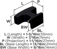 Westerly 1-5/16'' Length Cabinet Knob BP53717
