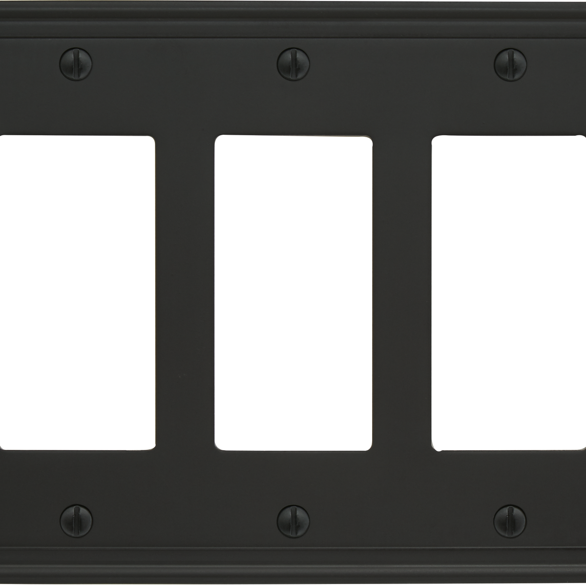 Mulholland 3 Rocker Wall Plate BP36520 – The Knobs Company