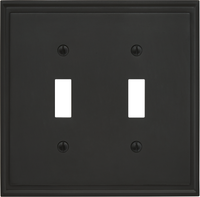 Mulholland 2 Toggle Wall Plate BP36515